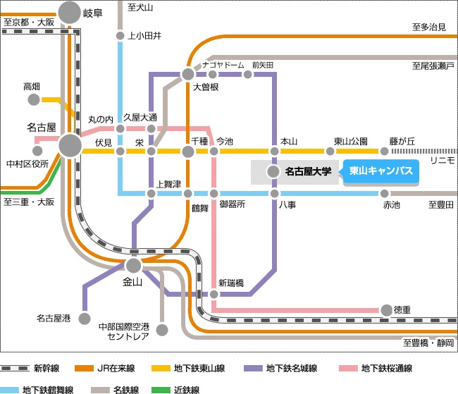 交通案内図